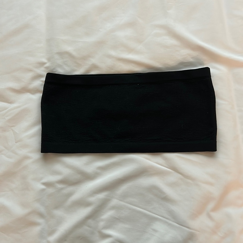 Bandeau top (ribbed)